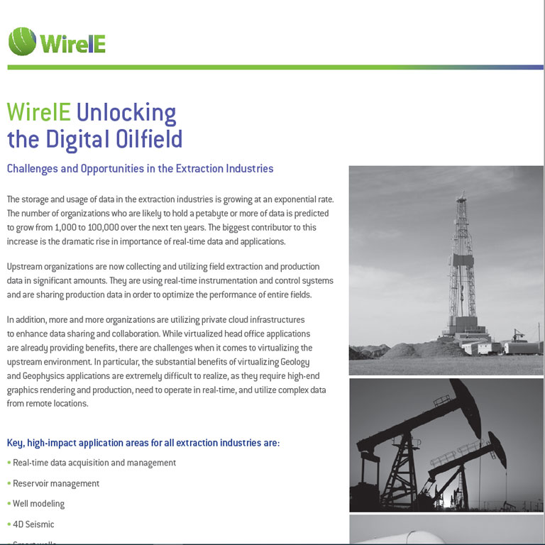 WireIE Unlocking the Digital Oilfield